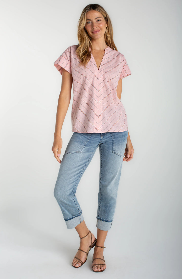 Liverpool Marley Cropped Girlfriend Cuffed Jean  LM5289VH  Cruise