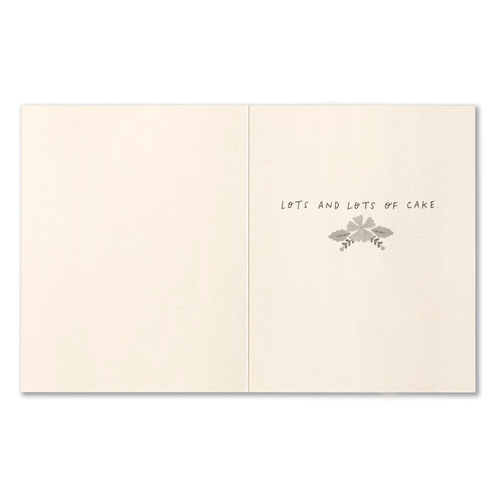 Compendium Birthday Card  -  This calls for cake
