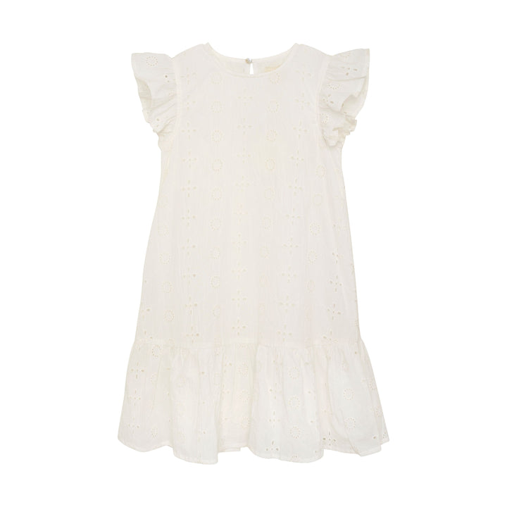 Creamie Girls White Eyelet Dress  822550-1103 **
