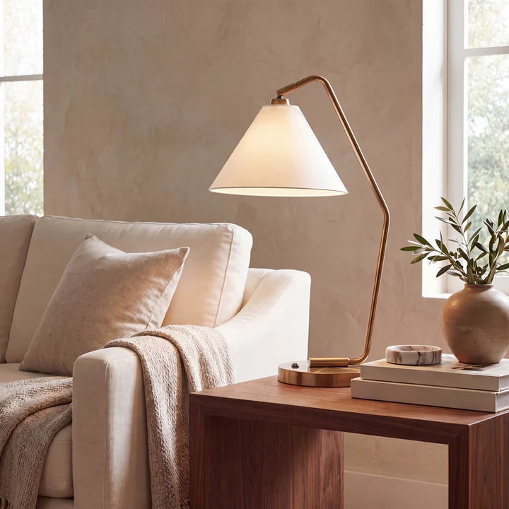 Renwil Ambra Table Lamp  LPT1535  Dark Antique Brushed Brass
