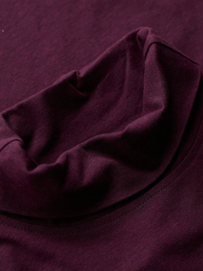 Seasalt Landing Rollneck Top  38891  Dark Hellebore