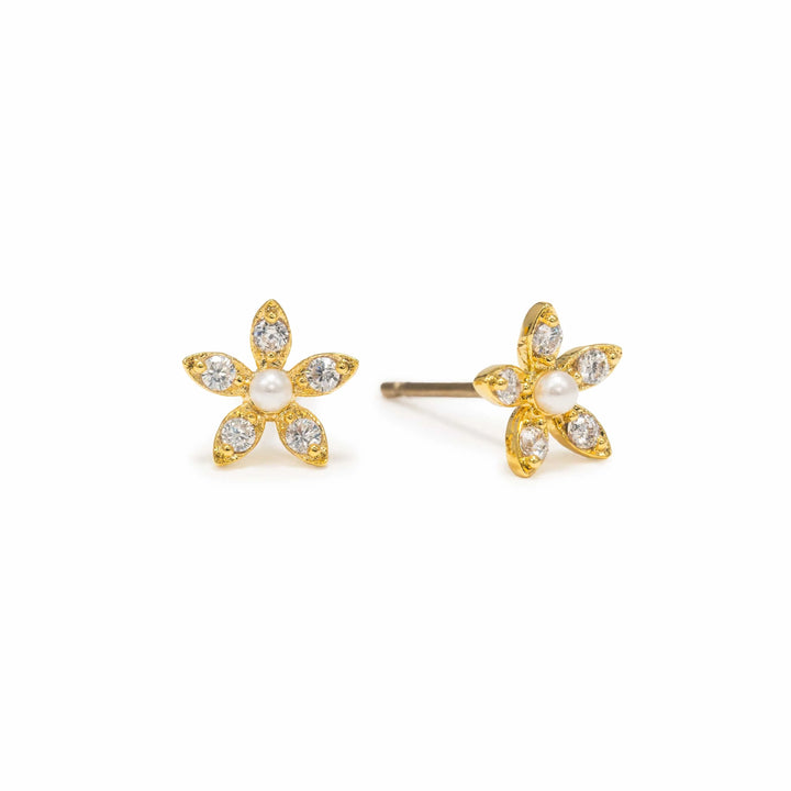 Lover's Tempo Lily Stud Earring Clear