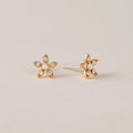 Lover's Tempo Lily Stud Earring Pink Opal
