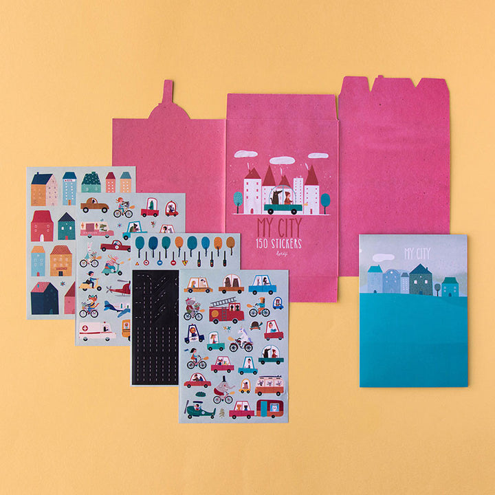Londji My City Stickers  AC004S06