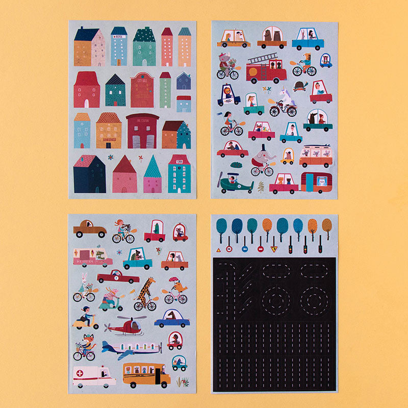 Londji My City Stickers  AC004S06