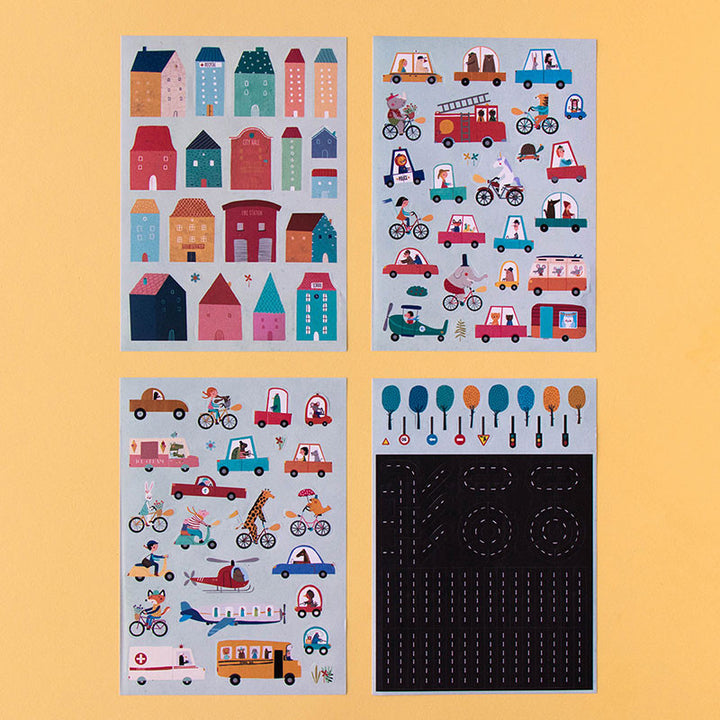 Londji My City Stickers  AC004S06