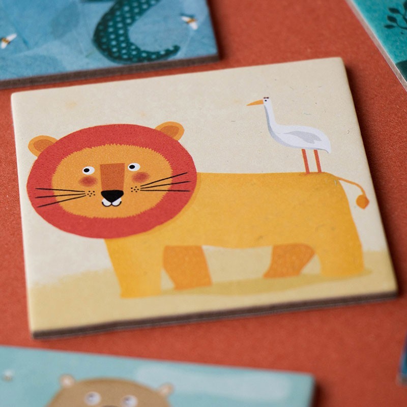 Londji Memory Game  DI016U  Wild Animals