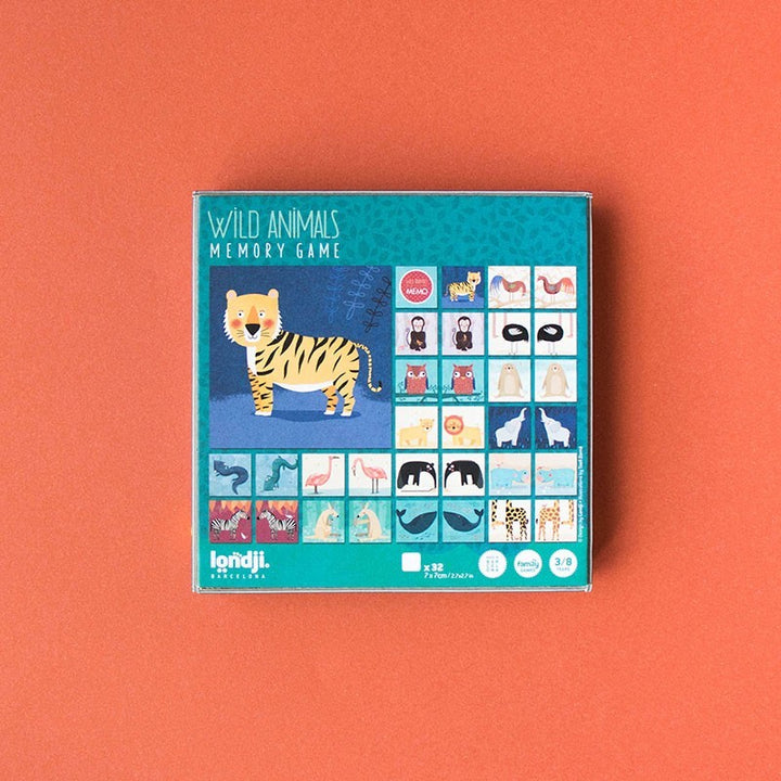 Londji Memory Game  DI016U  Wild Animals