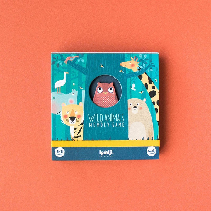 Londji Memory Game  DI016U  Wild Animals