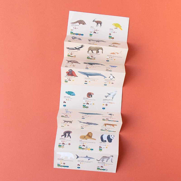 Londji Puzzle  PZ604U  Life - A Puzzle of Threatened Animals in the World