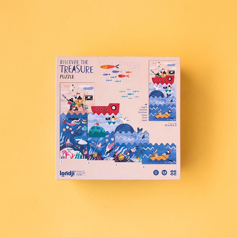 Londji Puzzle  PZ559U  Discover the Treasure