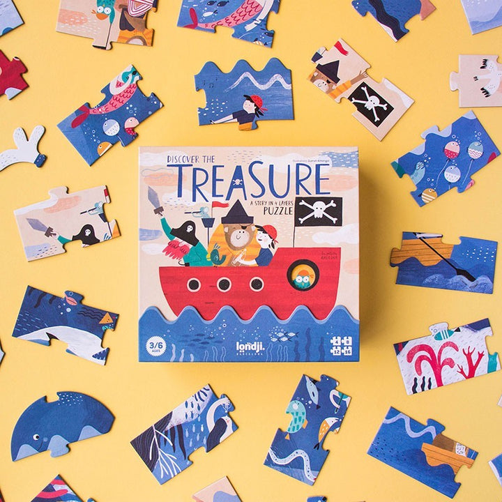 Londji Puzzle  PZ559U  Discover the Treasure