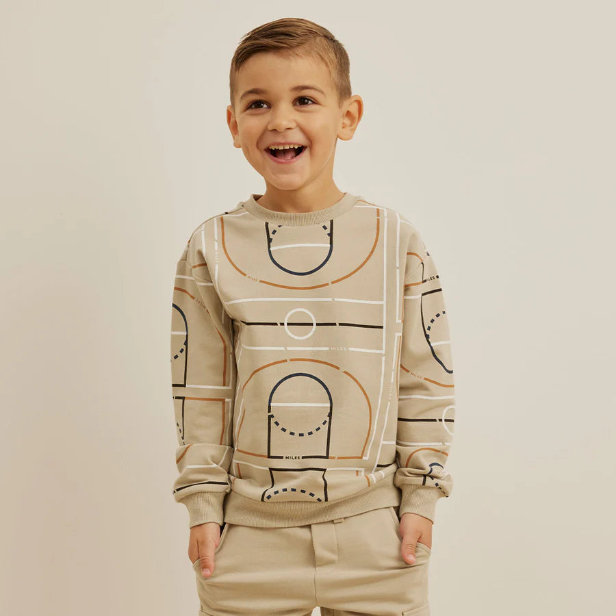 Miles Boys Court Sweatshirt MW01T01K