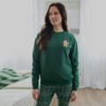 Petit Lem Ladies' Sweatshirt  25HRW60T07  Dark Green