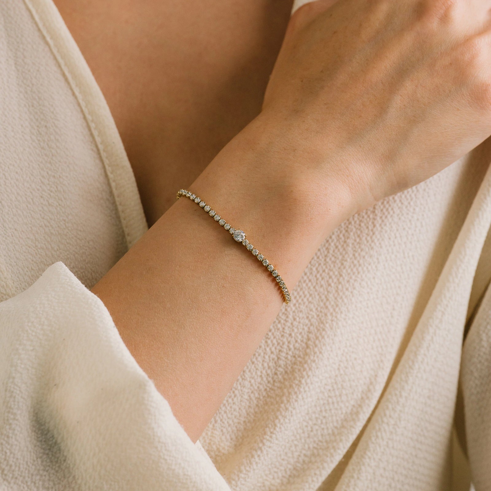 Lover's Tempo Luma Tennis Bracelet