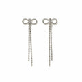 Lover's Tempo Luxe Bow Earring Silver