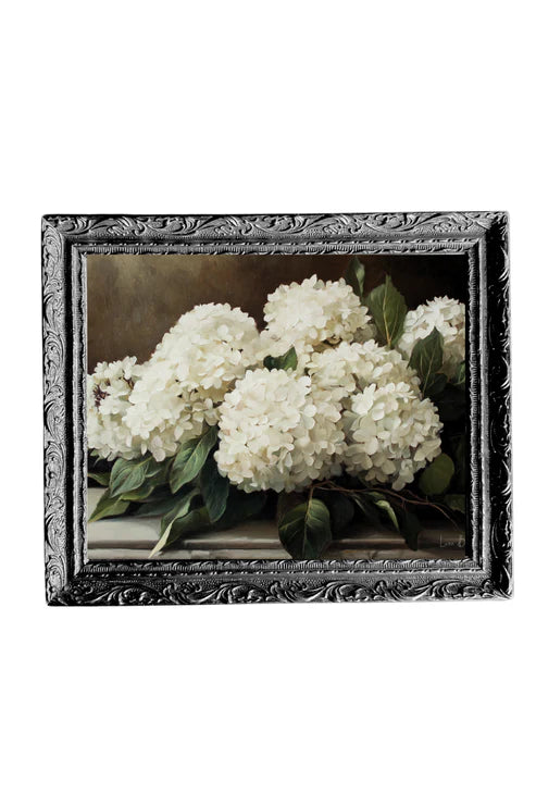 Luxe B. Co. Hydrangeas Framed Art