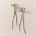 Lover's Tempo Luxe Bow Earring Silver