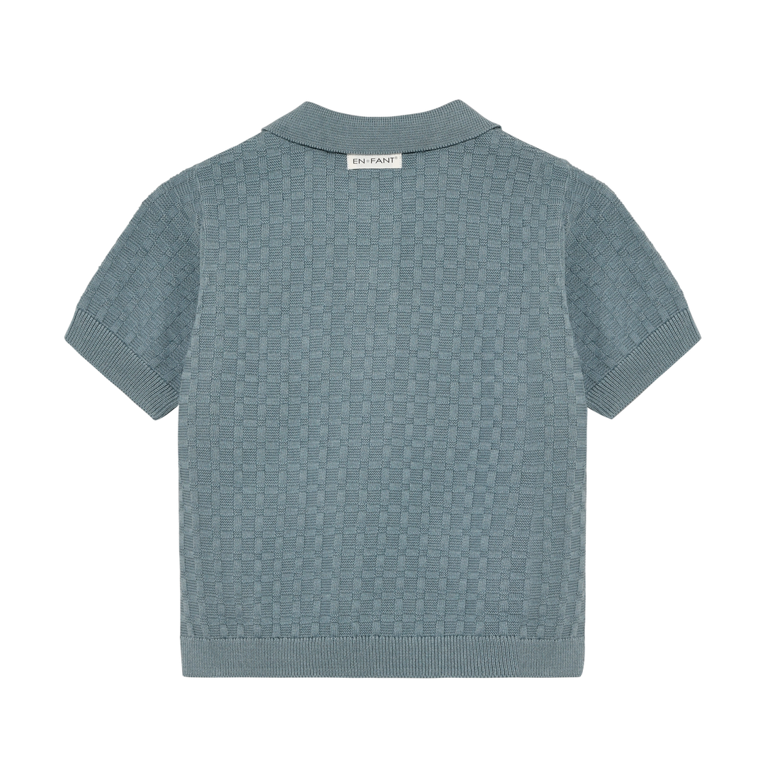 Enfant Boys Knit Polo   230620-7680