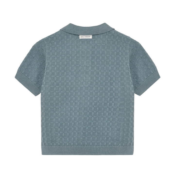 Enfant Boys Knit Polo   230620-7680