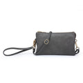 Jen & Co Riley Crossbody/Wristlet  M013  Charcoal