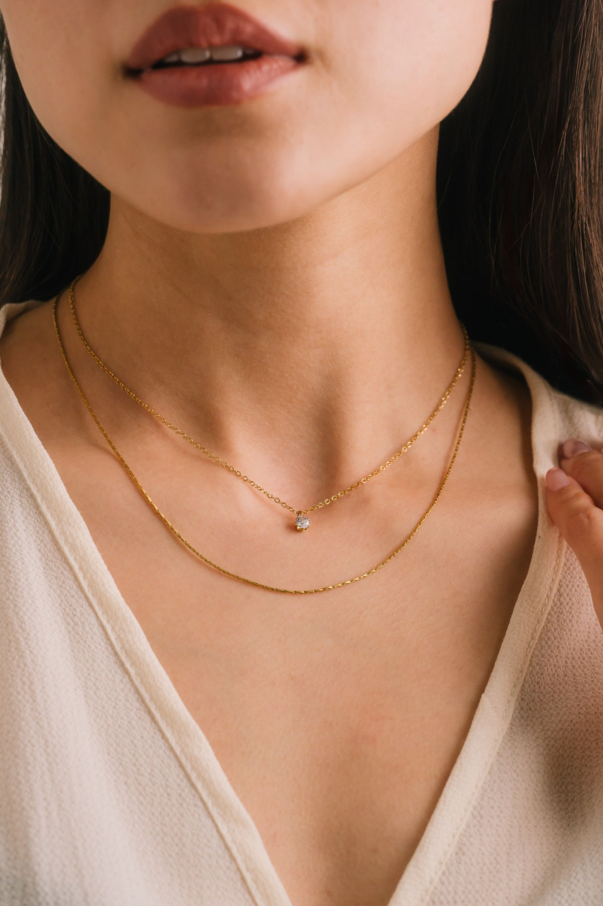 Lover's Tempo Soleil Waterproof Necklace Gold