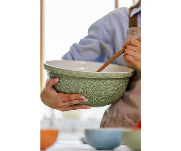 Mason Cash Home To Roost Mixing Bowl Green