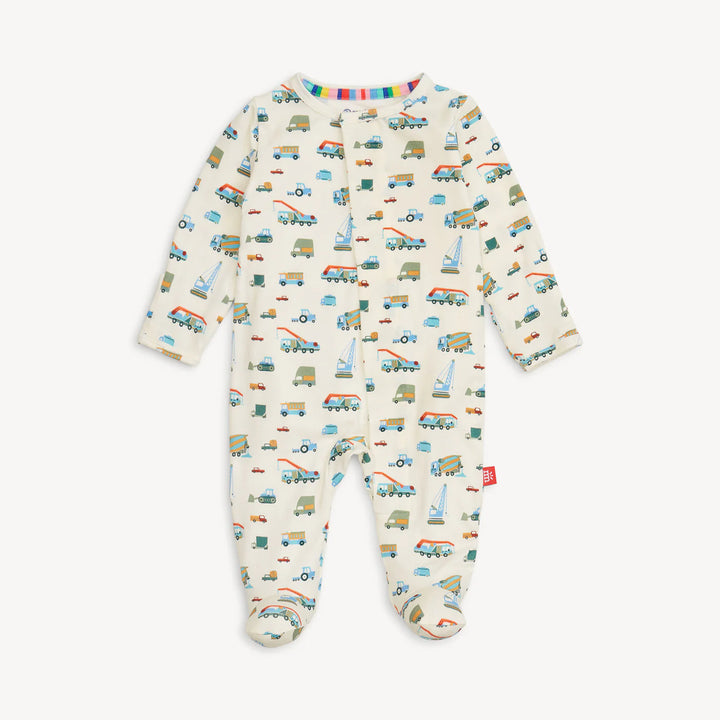 Magnetic Me Baby Footie    MF5MF01DLT   Dumps Like A Truck