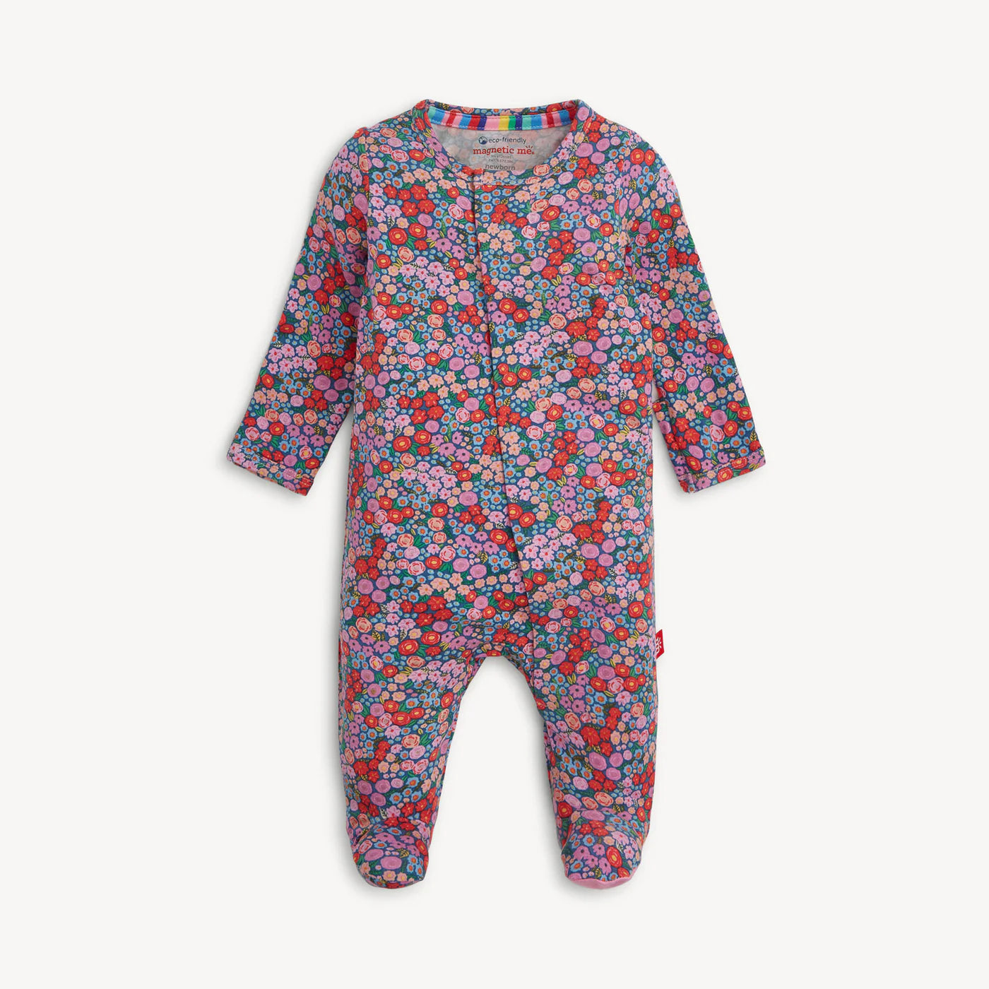 Magnetic Me Baby Footie   MF5MF01GDL   Gilded Lily