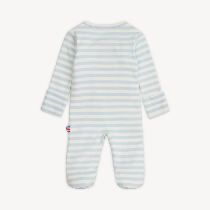 Magnetic Me Baby Footie   MF5OF01BLS   Blue Stripe