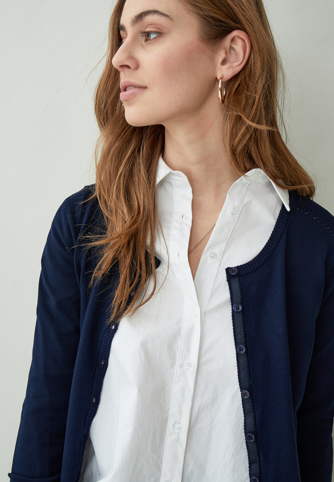 Minus Laura Cardigan MI1358 - Black Iris