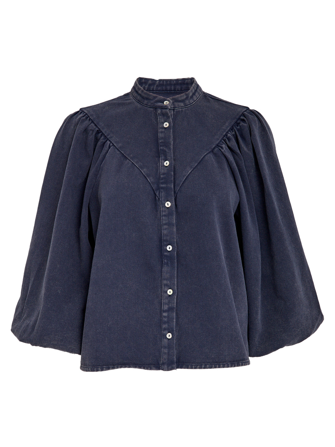 Minus Solene Denim Shirt MI6486 Sky Captain