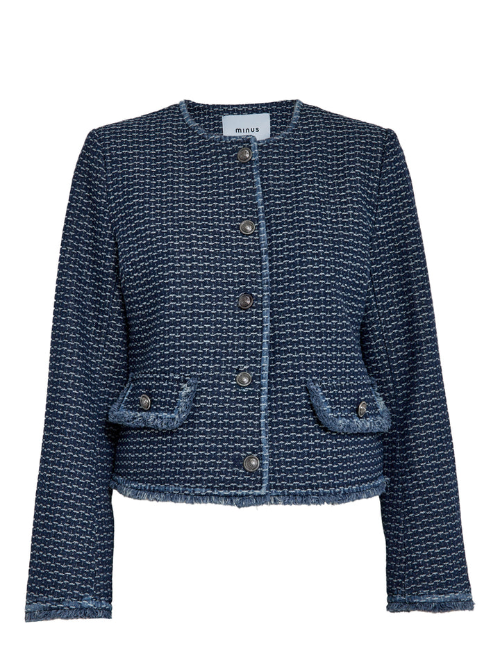 Minus Lyanna Short Jacket  MI6900  Dark Denim