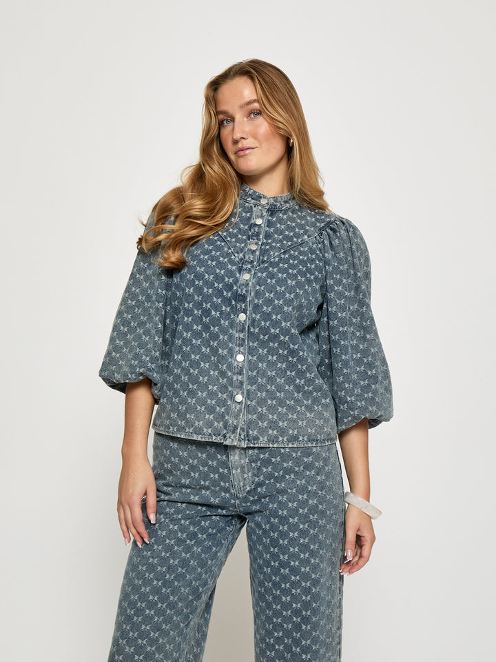 Minus Sienne Shirt MI6904 Light Denim