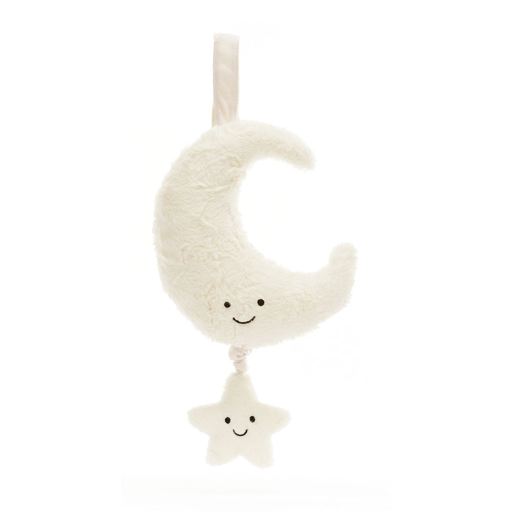 Jellycat Amuseables Moon Musical Pull  MP4MOON