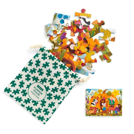 Puzzle to Go Pumpkin House