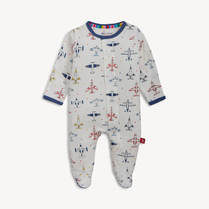 Magnetic Me Baby Footie   MS600016   Just Plane Fun