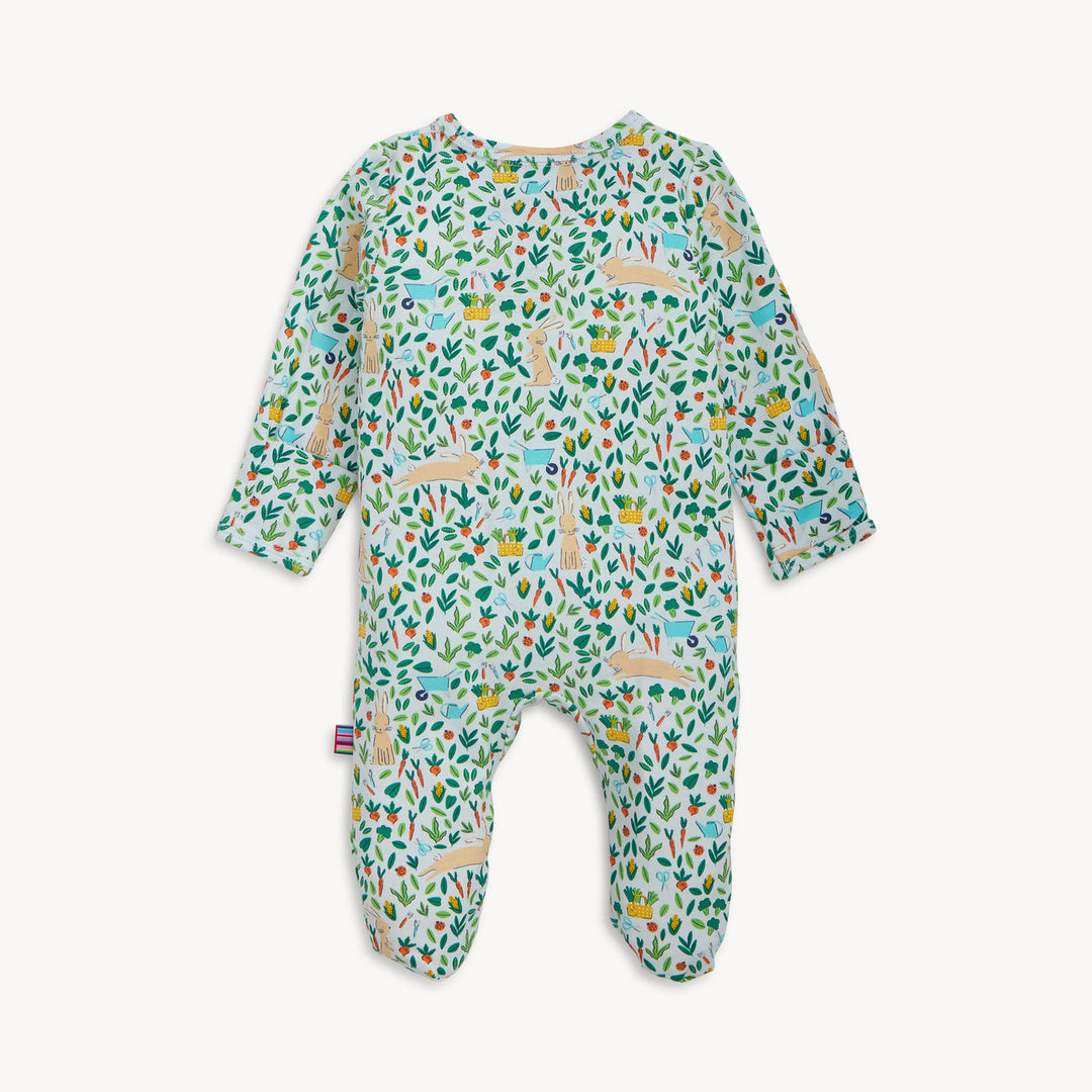 Magnetic Me Baby Footie   MS600079   Bunny Garden