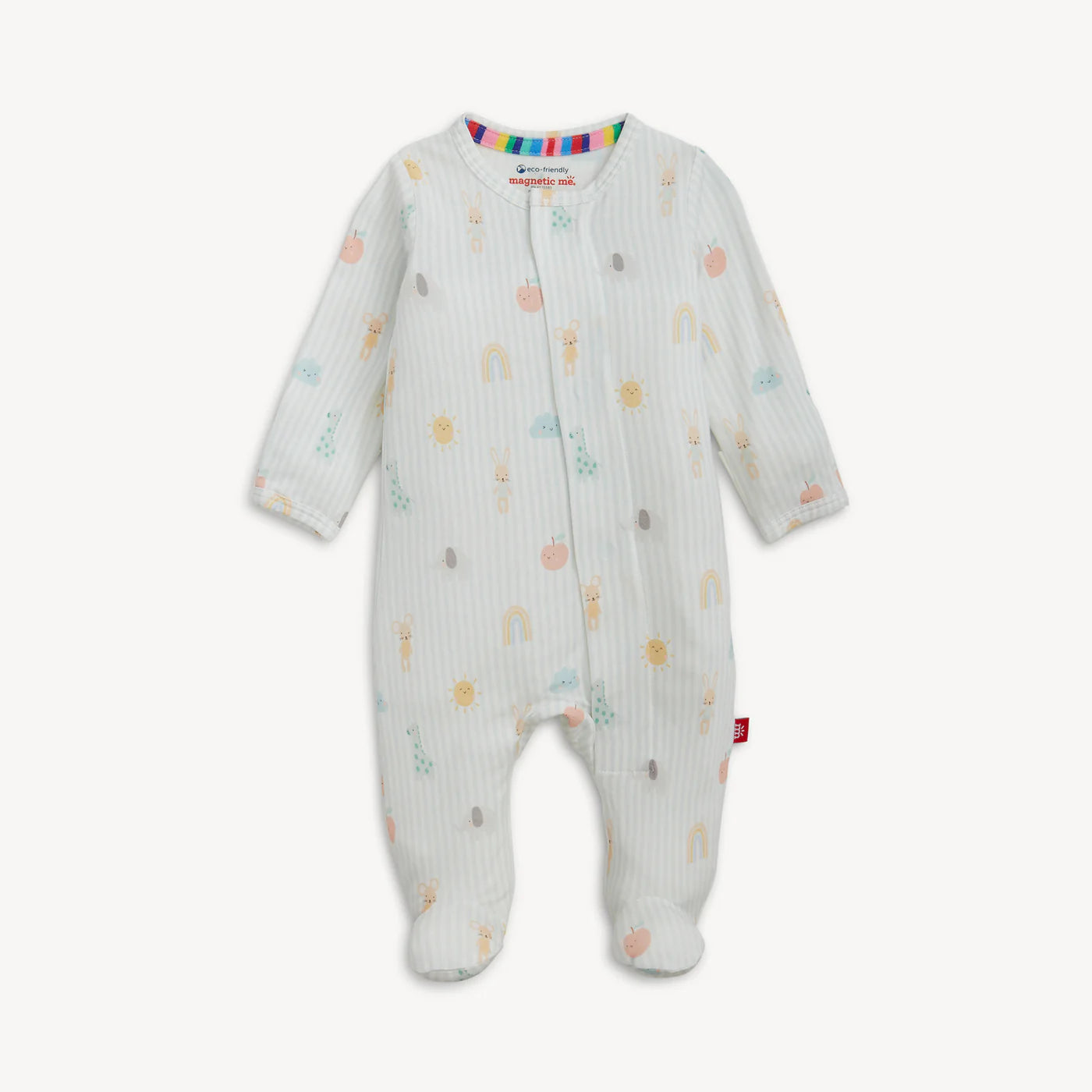 Magnetic Me Baby Footie  MS600570  Lullaby Sky Blue