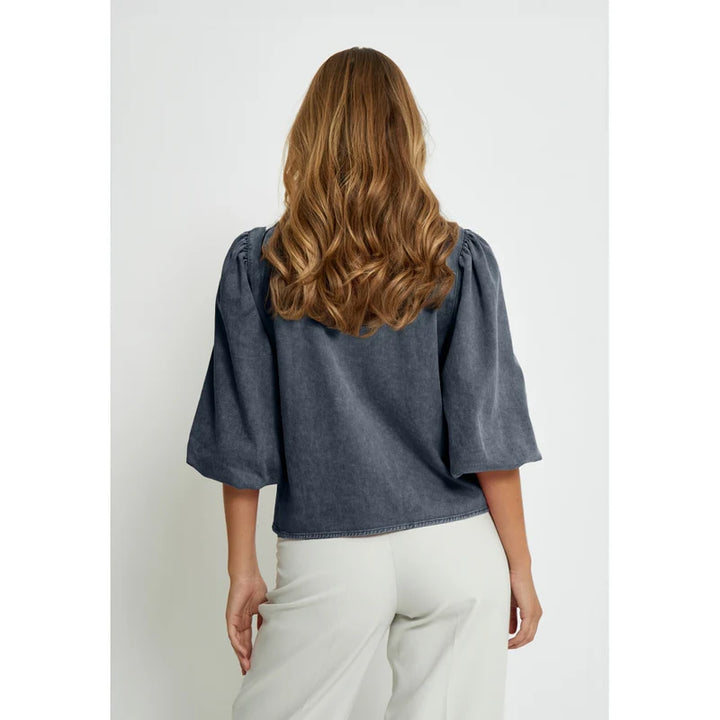 Minus Solene Denim Shirt MI6486 Sky Captain