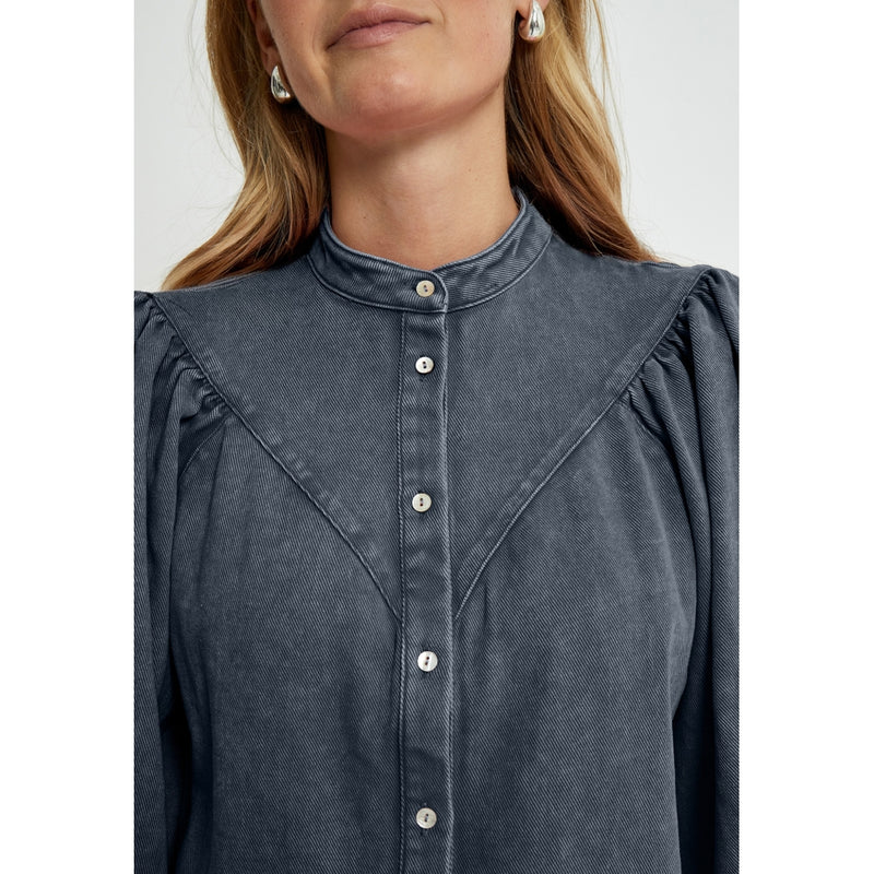 Minus Solene Denim Shirt MI6486 Sky Captain