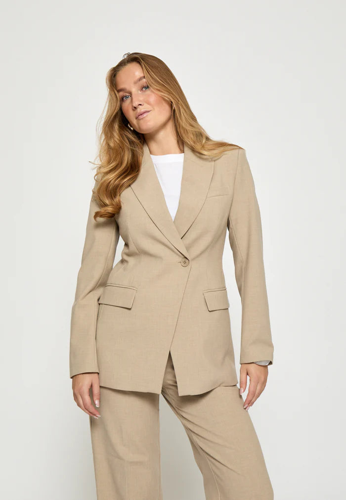 Minus Welma Blazer  MI6449  Sand Gray