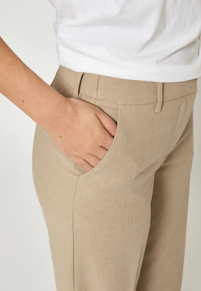 Minus Welma Pant MI6468 Sand Grey