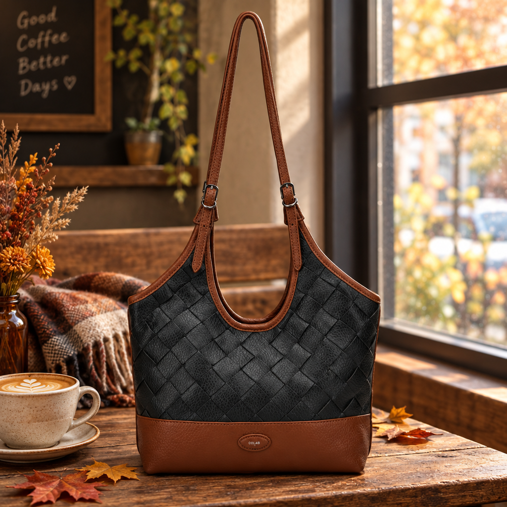 Colab Maggie Shoulder Bag Black 7584