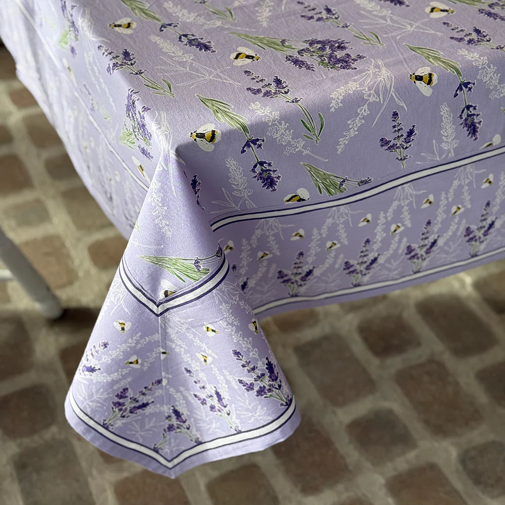 Mahogany Lavender Tablecloth