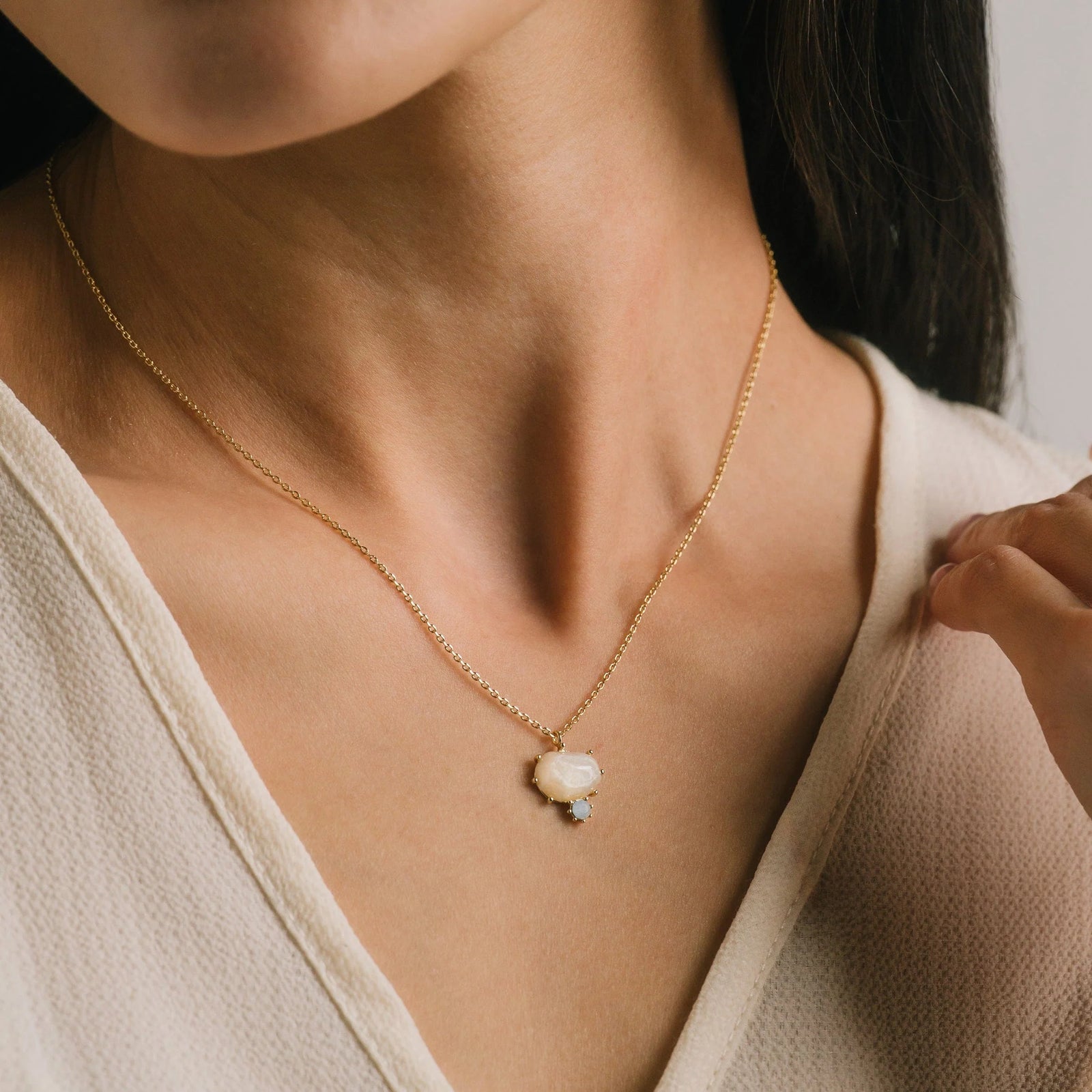 Lover's Tempo Marbelle Necklace - White