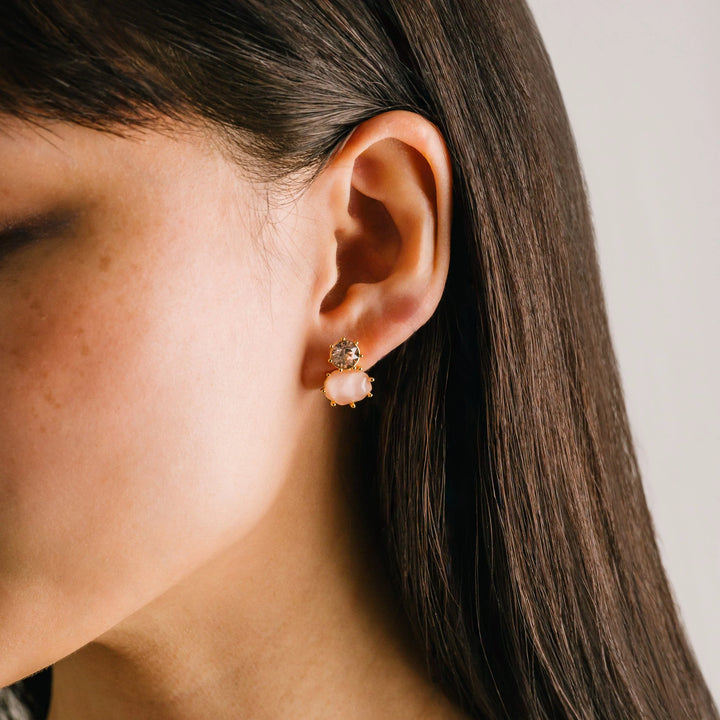 Lover's Tempo Marbelle Stud - Pink