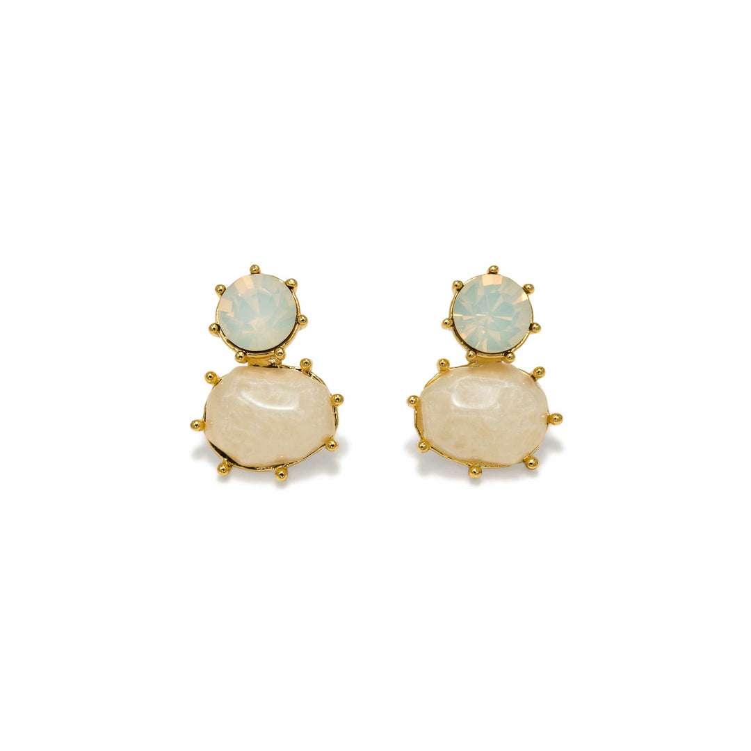 Lover's Tempo Marbelle Stud - White