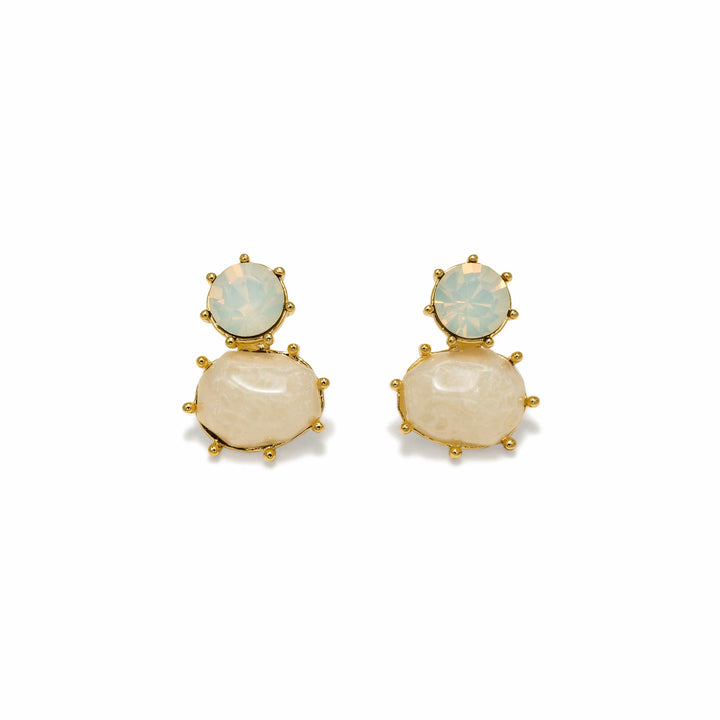 Lover's Tempo Marbelle Stud - White