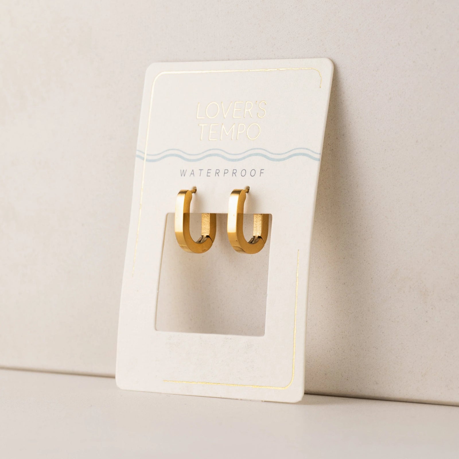 Lovers Tempo Maya Paperclip Hoop Earrings